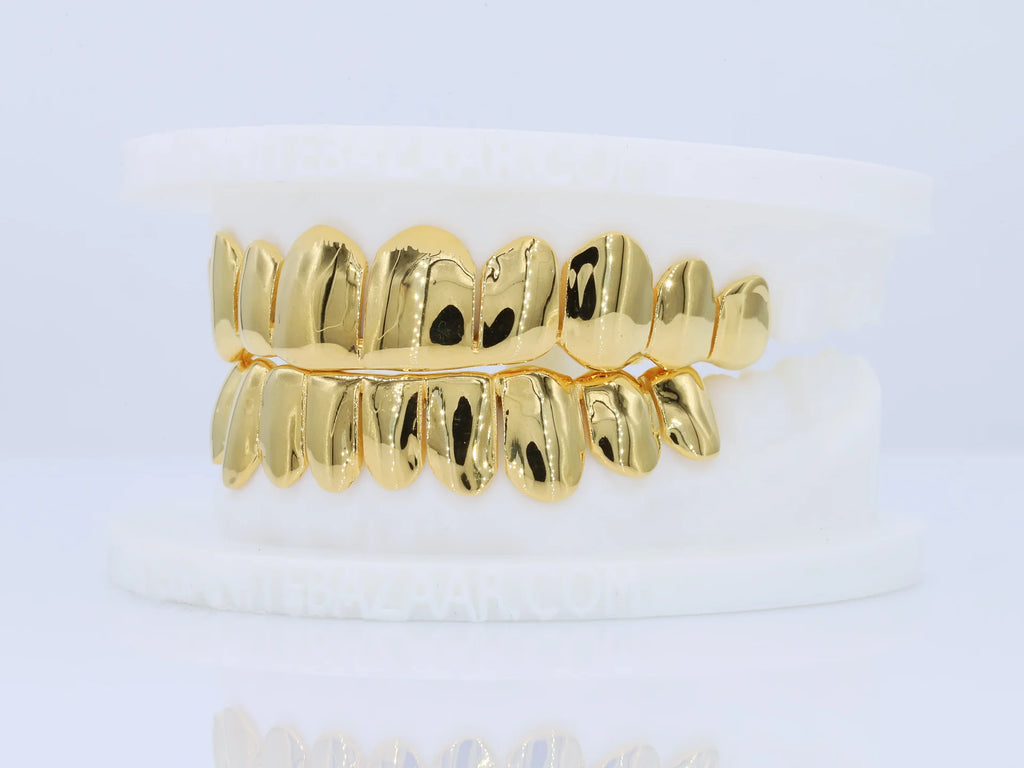8K Solid Gold Grillz