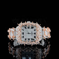 14k/18k-Lab Diamond Cartier inspire Crown of Thorns Diamond Watch